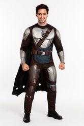 Men's Mandalorian Season 2 Costume with Mask - Adult Halloween Outfit